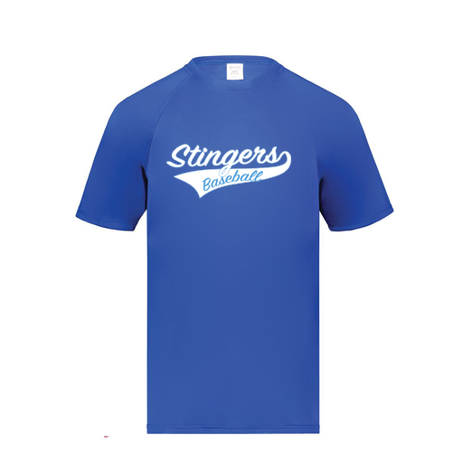 [2791.060.S-LOGO2] Youth Smooth Sport T-Shirt (Youth S, Royal, Logo 2)