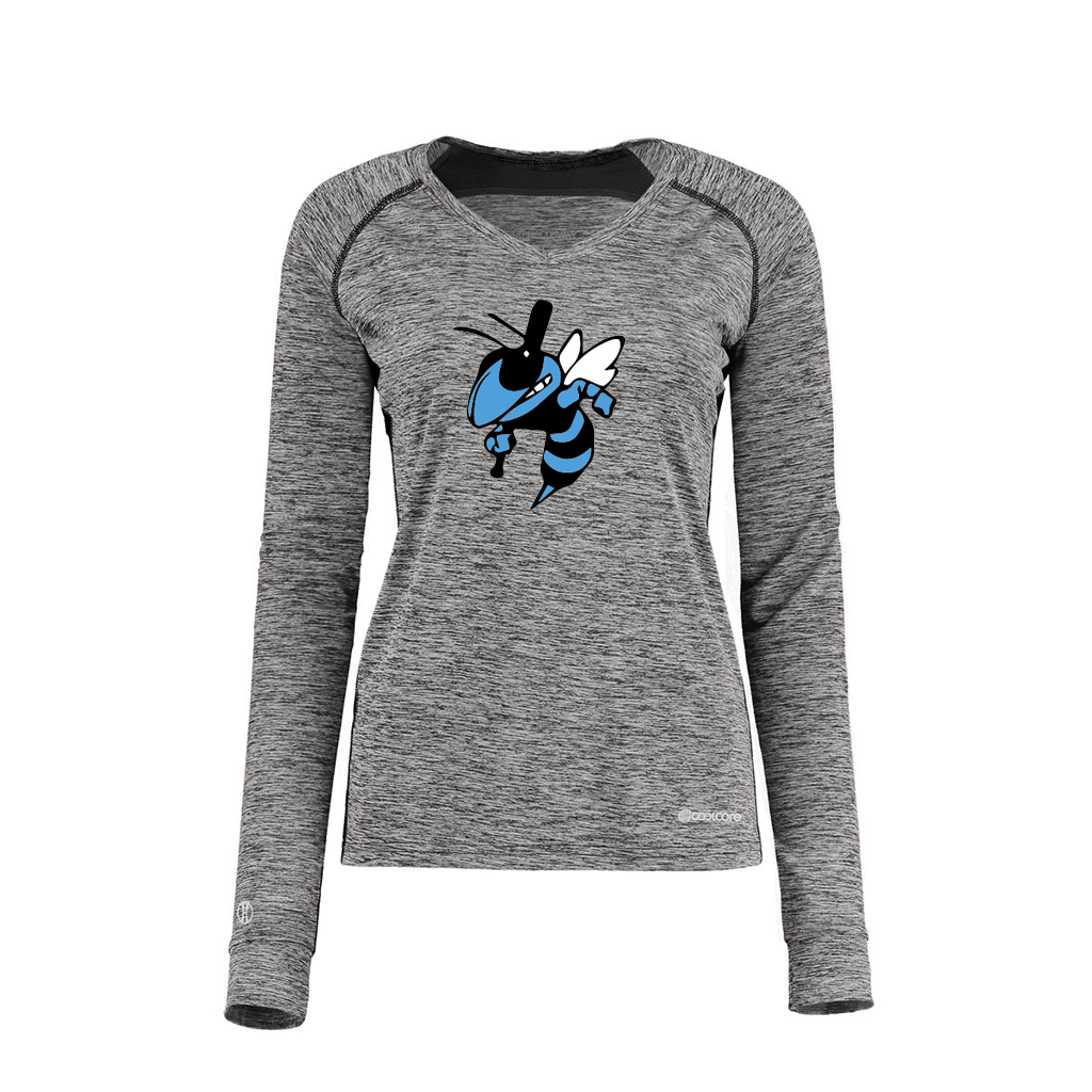 Ladies Electric Long Sleeve Shirt